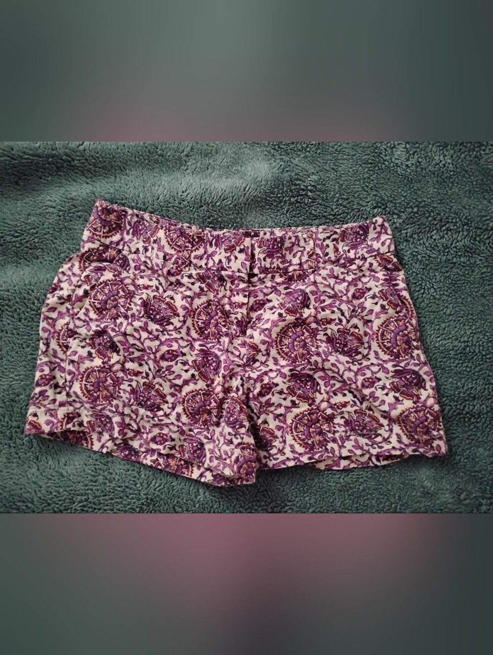 Ann Taylor Loft Floral Print Shorts Women's Size 4